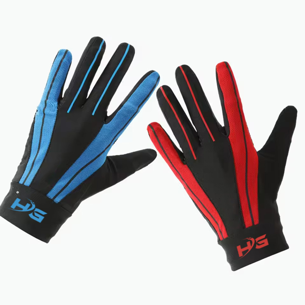 Ice Silk Outdoor Sports Running Glove Warm Gym Fitness Full Finger Gloves For Men Women Sport Gloves Autumn Spring