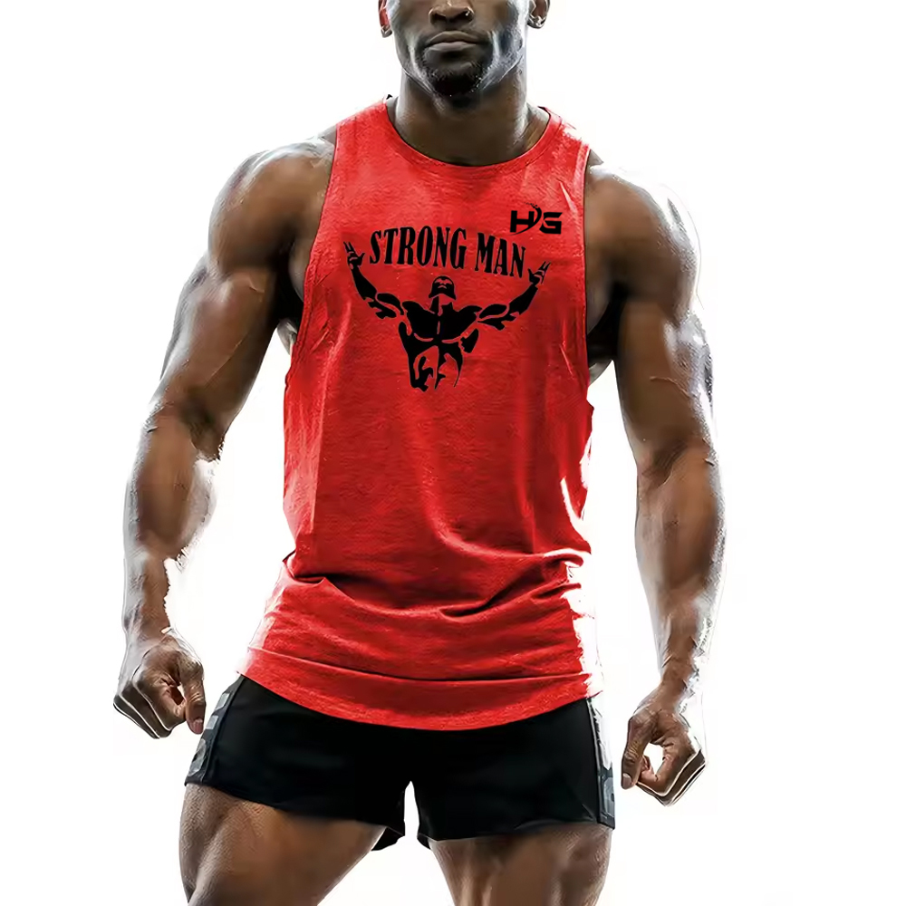 Gym T-shirts Suspenders Man Fitness Clothing Men's Clothes Stringer Sleeveless Sweatshirt Bodybuilding Shirt Top for Fitness