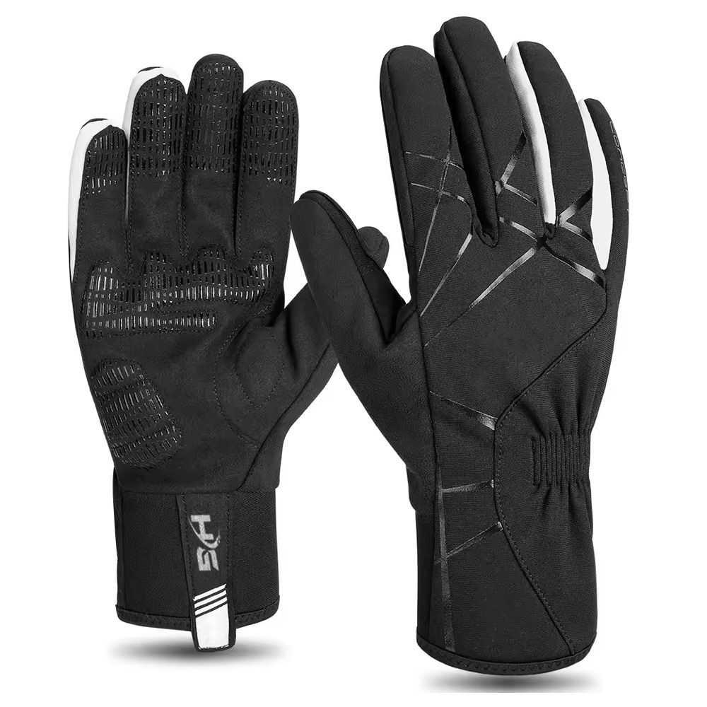 Winter Men Women's Gloves Cycling Motorcycle MTB Bike Gloves Bicycle Full Finger Windproof Waterproof Sport Gym Gloves