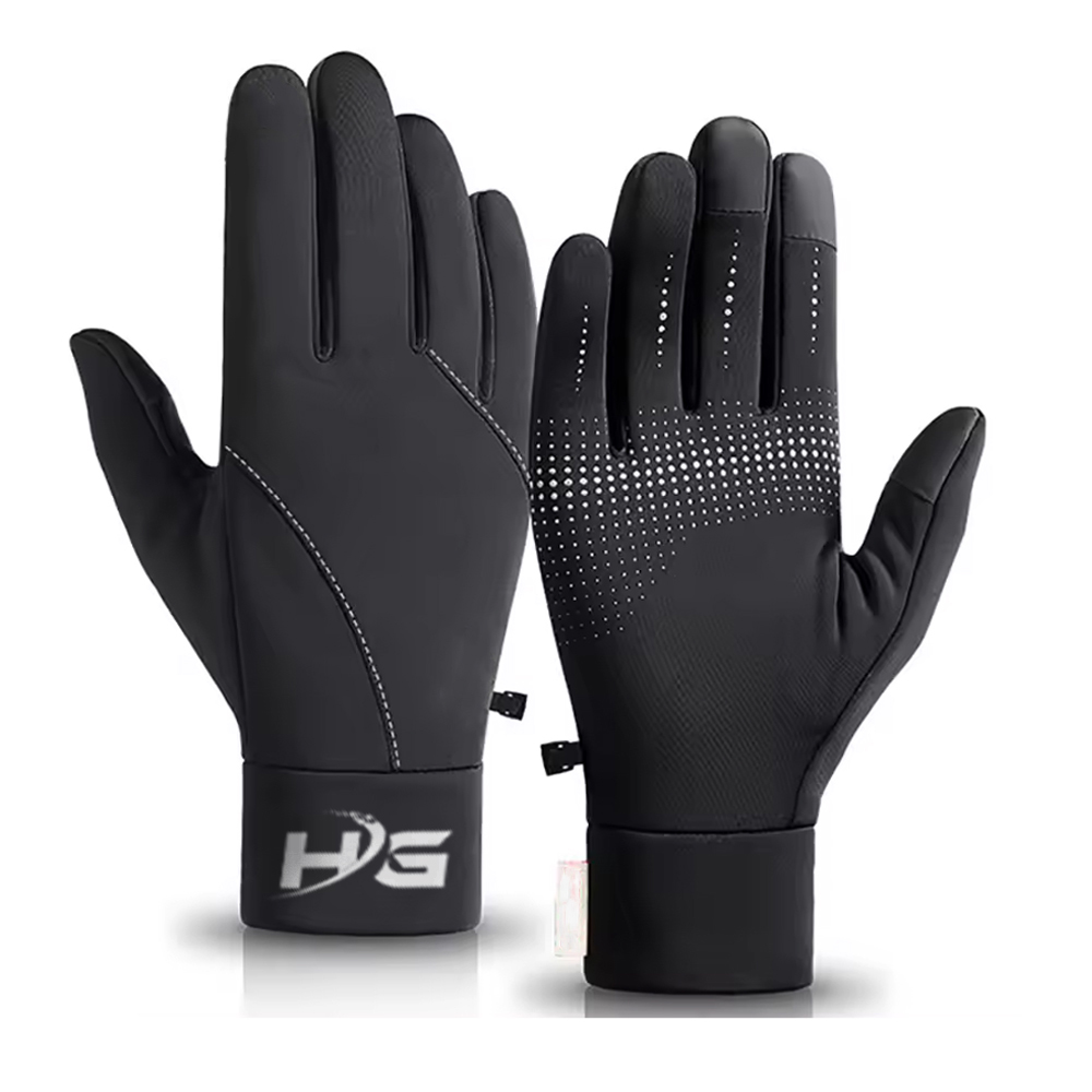Running Gloves Anti-slip Palm Outdoor Sports Waterproof Windproof Touch Screen Jogging Gloves Women Men Cycling Gloves