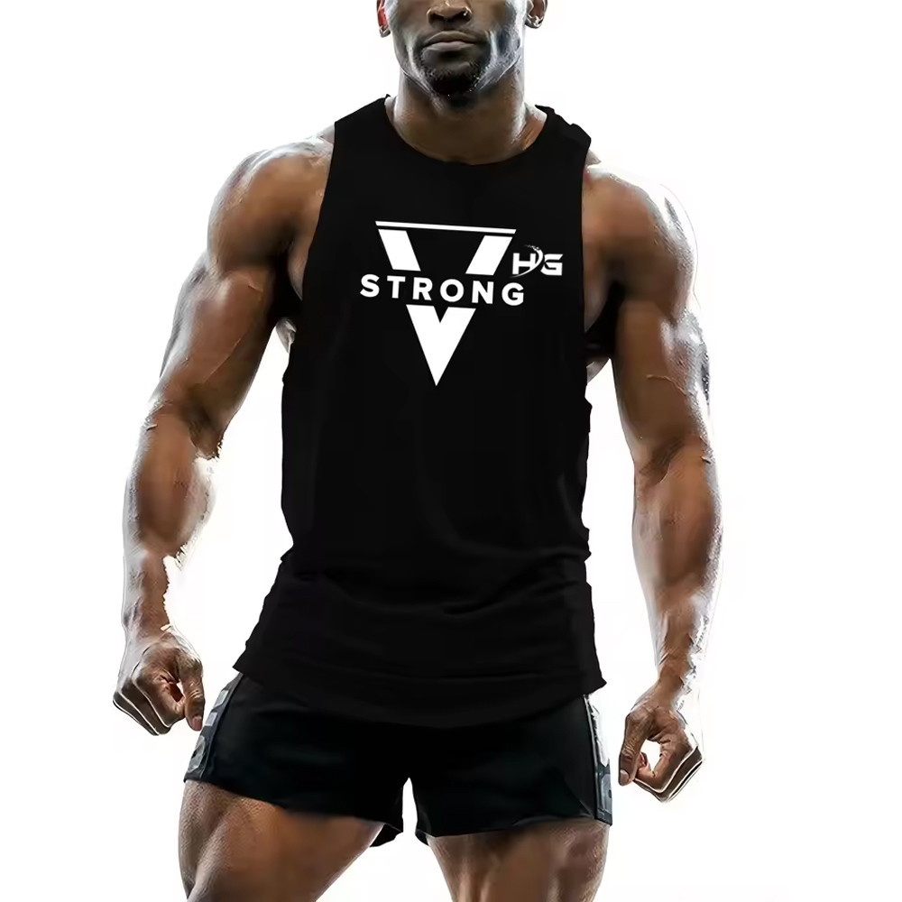 Gym T-shirts Suspenders Man Fitness Clothing Men's Clothes Stringer Sleeveless Sweatshirt Bodybuilding Shirt Top for Fitness