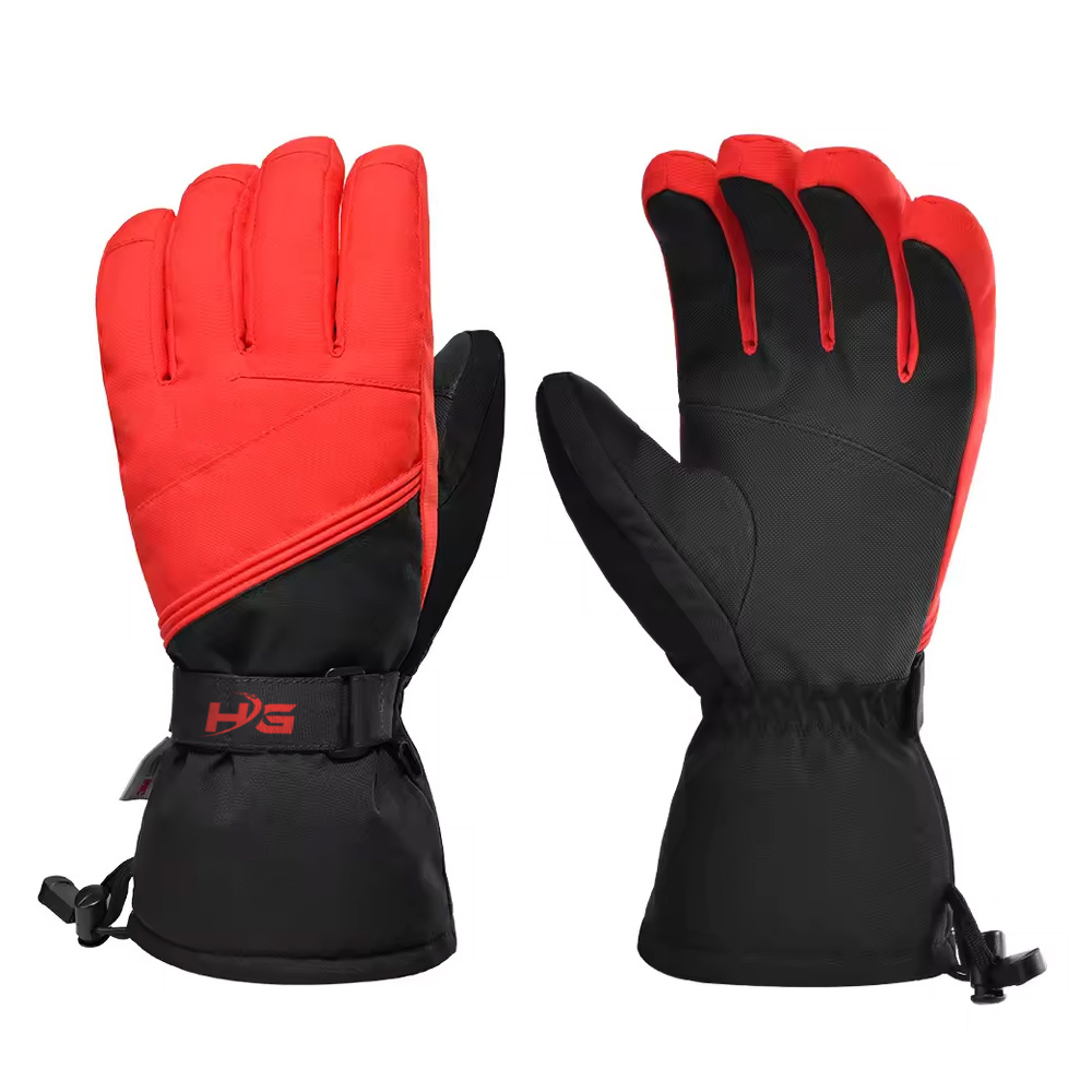 Autumn Winter Warm Cycling Gloves Thermal Outdoor Sport Running Bicycle Ski Gloves for Camping Hiking Motorcycle Gloves Men